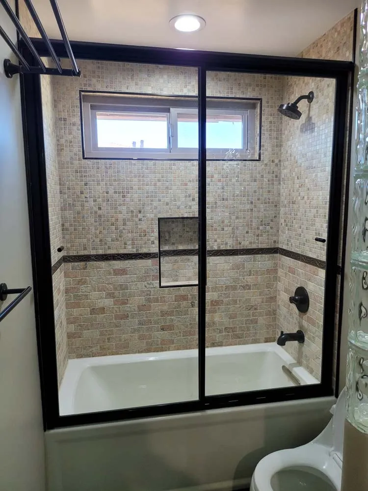 Marine Avenue condo remodeled interior with open sightlines