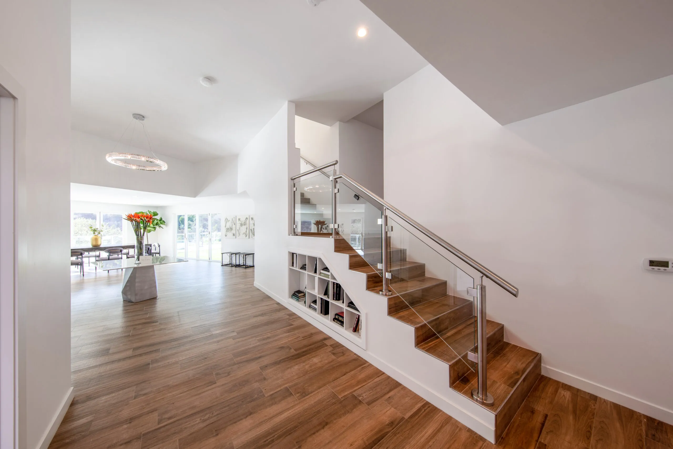 Devista Hollywood Hills luxury remodel exterior view with pool and patio